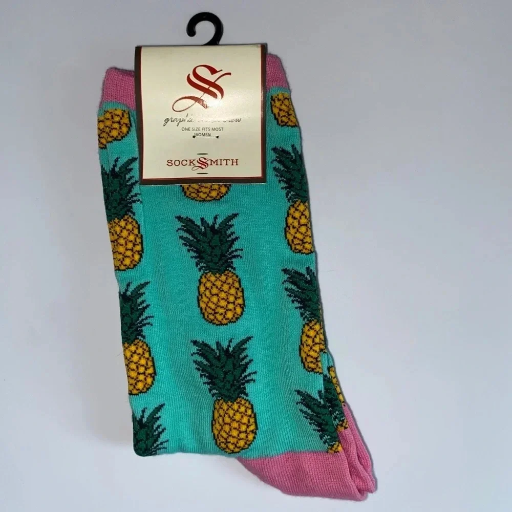 Sock Smith Pineapple Socks NEW